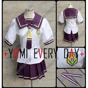 コスプレ衣装 R-163新品 あの夏で待ってる 山乃 檸檬 女子制服 男性Sサイズ