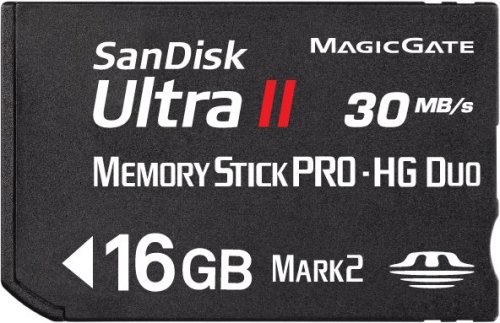 SanDisk UltraIIMemoryStick Pro-HG Duo 16GB SDMSPDHG-016G-J95 �T���f�B�X�N (21���̊��z) 6,680