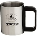 �L���v�e���X�^�b�O(CAPTAIN STAG) �t���[�_���_�u���X�e���}�O�J�b�v230ml M-7402
