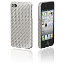 GRAPHT iPhone4S/4両対応 Ultima Series Real Glass Fiber Case for iPhone 4/4S シルバーAPA04-003SIL