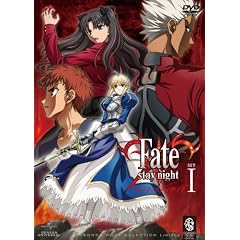 Fate/stay night SET1 �q���Ԍ��萶�Y�r [DVD]