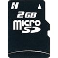 �n�M�����V�X�R�� microSD�������[�J�[�h 2GB �A�_�v�^�t HNT-MR2GTA