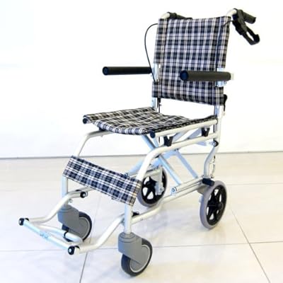 【ネクスト】【ちょっとしたお出かけや旅行用としても！】【簡易式】【軽量】【コンパクト】【介護・介助用】【車椅子】【車いす】【介助ブレーキ付き】【アルミ】【折りたたみ式】【跳ね上げ式】