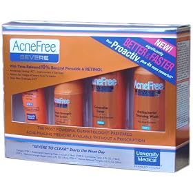 �A�N�l�t���[ �V�r�A �A�N�l�g���[�g�����g �V�X�e���I�@��UNIVERSITY MEDICAL �� Acne Free Severe System