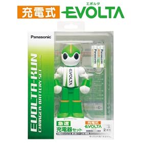 Panasonic �P3�`�j�b�P�����f�d�r2�{�t �}���[�d��Z�b�g �G�{���^�N�[�d�� K-KJQ20M20W