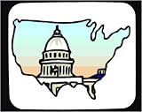  Mouse Pad with congress, cupola, come, 