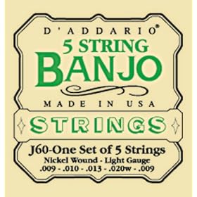 D'Addario �_�_���I �o���W���[�� J-60 5-String/Light/Nickel