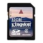 Kingston 32GB SDHC�J�[�hClass4 SD4/32GB