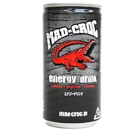 MAD-CROC Energy drink �}�b�h�N���b�N �G�i�W�[�h�����N 190ml�~6�ʃp�b�N �Y�_����