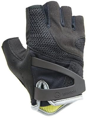 ERGON(エルゴン) HT1-M ハーフフィンガー 男性用グローブ ブラック 10