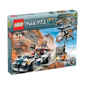 LEGO 8634�@Mission 5: Turbocar Chase�i���S�@�G�[�W�F���g �^�[�{�J�[�@�`�F�C�X�j