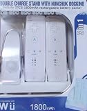  【NEWタイプ】Wiiリモコン専用 バッテリー2本付 充電スタンド