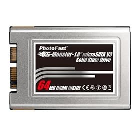 PhotoFast G-Monster 1.8�C���`microSATA V3 SSD 32GB �ő�Ǎ�230MB/s �ő发��160MB/s GM18M32MSATAV3