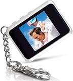  Coby 1.5-Inch Digital Photo Keychain (White)