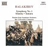 Balakirev;Sym.1/Islamey/Tam