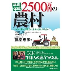 【クリックでお店のこの商品のページへ】平均年収2500万円の農村―いかに寒村が豊かに生まれ変わったか― (ソリックブックス): 藤原 忠彦: 本
