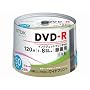 TDK �^��pDVD-R ���{�� 1-8X �z���C�g���C�h�v�����^�u�� 50���X�s���h�� DR120PWB50PN