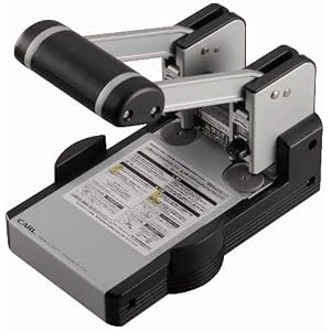 【クリックで詳細表示】カール事務器 強力パンチ HD-410N： 文房具・オフィス用品