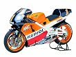 1/12 �I�[�g�o�C No.77 1/12 ���v�\�� Honda NSR500 '99 14077