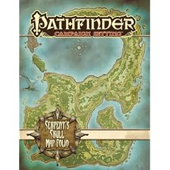 Pathfinder Campaign Setting: The Serpent's Skull Poster Map Folio