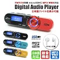 MP3/WMA�I�[�f�B�I�v���[���[ FM���W�I���� microSDHC�Ή� �N���b�v�t �u���b�N [DT-SP17 BK]