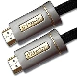  1m (3ft) High-Speed PLATINUM HDMI Cable (Full-HD 1080p v1.3b 10.2Gbps) PS3 XBox 360
