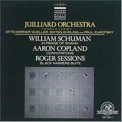 Works by Schuman, Copland, Sessions