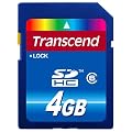 Transcend SDHC�J�[�h Class6 4GB TS4GSDHC6