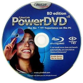 PowerDVD 8 BD edition OEM Blu-ray�EDVD�Đ��\�t�g CD-ROM