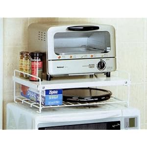【クリックでお店のこの商品のページへ】レンジ上収納棚 RD-1