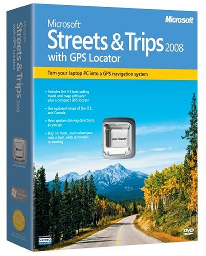  Microsoft Streets and Trips 2008 with GPS [OLD VERSION]