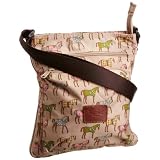 Re-uz Zip Up Messenger Crossbody Bag