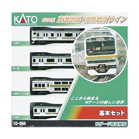 KATO N�Q�[�W 10-594 E231�n���C���� �Ó�V�h���C����{ (4��)