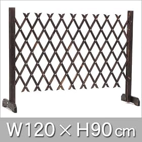 �L�k�Ė����t�F���X �X�^���h�� 120�~90cm