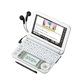 SHARP �d�q���� Brain (�u���[��) PW-G4000 �z���C�g PW-G4000-W ���w�� 110�R���e���c 100���� �J��-�t�� W�^�b�`��� Power Body 5.6�^�^�b�`�p�l��