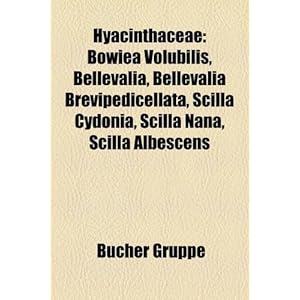 【クリックで詳細表示】Hyacinthaceae： Bowiea Volubilis， Bellevalia， Bellevalia Brevipedicellata， Scilla Cydonia， Scilla Nana， Scilla Albescens [ペーパーバック]