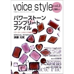 voice style vol.3 パワーストーン・コンプリートファイル (大型本)