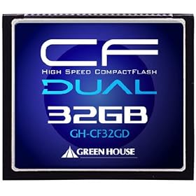 �O���[���n�E�X 233�{��(37MB/s)�n�C�X�s�[�h�R���p�N�g�t���b�V�� 32GB GH-CF32GD