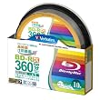 �O�H���w���f�B�A Verbatim BD-R DL 2�w�� (�n�[�h�R�[�g�d�l) 1��^��p 50GB 1-4�{�� �X�s���h���P�[�X 10���p�b�N ���C�h����Ή� �z���C�g���[�x�� VBR260YP10SV1