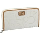 Calvin Klein Jeans Denim Jaquard CTL104ACM00, Damen Geldbörsen 18x10x1 cm (B x H x T)