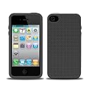 Taylor Technologies X STITCH iPhone4用クロスステッチシリコンケース Black XST5-BLK