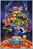  Poster encadré(e): Nintendo - Super Mario Galaxy (91 x 61cm)