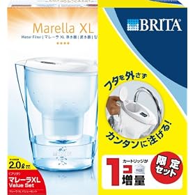 �y�J�[�g���b�W����1�� ���ʌ���z BRITA (�u���^) �|�b�g�^�򐅊� �}���[��XL (2.0���b�g��)