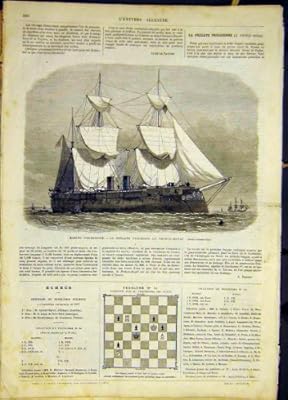  プロイセン海軍フリゲート艦の王子高貴なフランス語は 1868 を印刷します