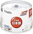 ���z�U�d�� That's DVD-R�r�f�I�p 16�{��120��4.7GB �X�s���h���P�[�X50���� DR-120WTY50BN