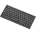 ELECOM PS3�p �p���^�O���t���L�[�{�[�h 83�L�[ Bluetooth S�T�C�Y �u���b�N TK-GMFBP013BK