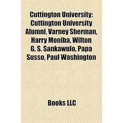 Cuttington University: Cuttington University Alumni, Varney Sherman, Harry Moniba, Wilton G. S. Sankawulo, Papa Susso, Paul Washington