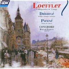 Loeffler/Durufle/Pierne: Songs