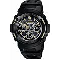 [�J�V�I]CASIO �r���v G-SHOCK �W�[�V���b�N STANDARD BLACK �~ GOLD Series �^�t�\�[���[ �d�g���v MULTIBAND 5 AWG-100BC-1AJF �����Y