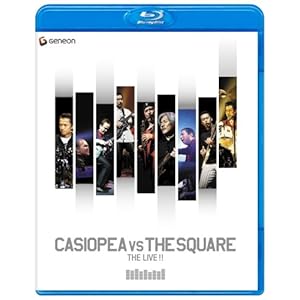 【クリックで詳細表示】CASIOPEA VS THE SQUARE THE LIVE！！ [Blu-ray]